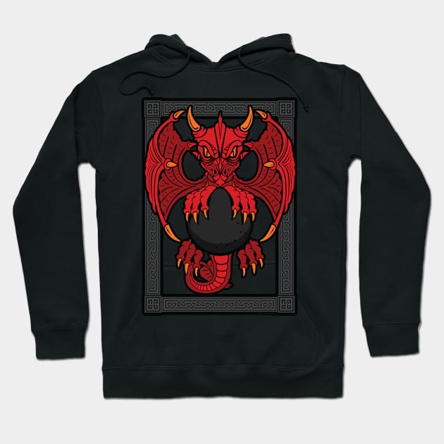 Dragons Hoodie by QuickyDesigns